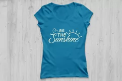 Be The Sunshine SVG, Summer Svg, Bible Verse Svg. Product Image 2