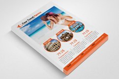 Tour &amp; Travel Flyer Psd Product Image 3
