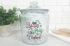 Have Yourself a Merry Little Christmas SVG File Product Image 9