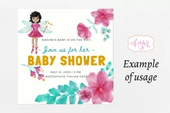 Watercolor fairy clipart | Magical fairies PNG illustrations Product Image 5