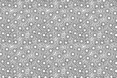 Flowers. 6 Seamless patterns. Product Image 9