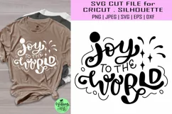 Joy to the world svg, Merry christmas svg, Christmas svg Product Image 1