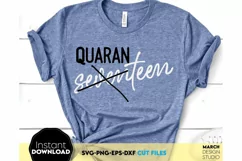 Birthday Shirt Happy Birthday Gift SVG Quarantined Birthday Product Image 1