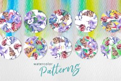 Unicorn Masterpiece Watercolor png Product Image 3