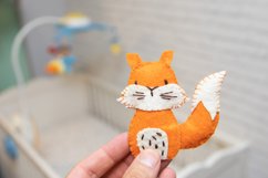 Fox Sewing Pattern | Mini Felt Animals | PDF Pattern Product Image 2