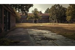 vacant empty school campus Product Image 1