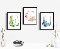 Alphabet Watercolor Clipart - Free Design of The Week Product Image 7