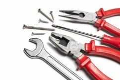 Tools on white background Product Image 1