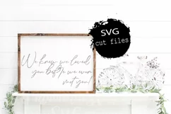We Knew We Loved You Before We Even Met You Svg Cut Files Product Image 1