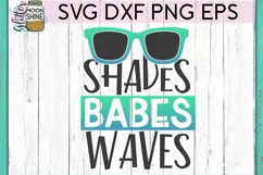 Shades Babes Waves SVG DXF PNG EPS Cutting Files Product Image 2