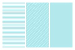 Delicate seamless striped patterns Product Image 4