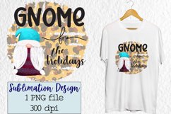 Sublimation Gnome, Gnome for the holidays Product Image 3