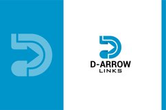 D Letter - Arrow Logo Template Product Image 1