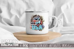 4th of July Sublimation Designs | Png | T-shirt Design Product Image 3