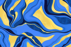 Blue Yellow Marble Texture Background Product Image 1