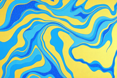 Blue Yellow Marble Texture Background Product Image 1