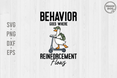 Goose Behavior Reinforcement|Silly Goose Scooter Product Image 1