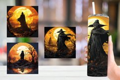 Skeleton Tumbler Wrap Sublimation Design |Tumbler Wrap Product Image 1