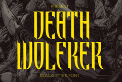 Death Wolfker - Blackletter Font Product Image 1