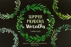 Wreaths from the Meadow - Watercolor Wreaths - 20 images Product Image 6