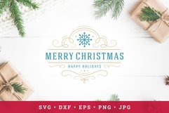 Christmas saying design with ornament decoration Product Image 1