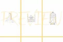 Instagram Story Travel Icons, 27 Hand Drawn City Icons Product Image 2