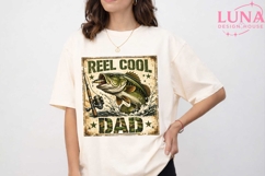 Reel Cool Dad PNG, Fishing Dad Sublimation, Father's Day PNG Product Image 5