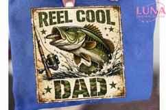 Reel Cool Dad PNG, Fishing Dad Sublimation, Father's Day PNG Product Image 6