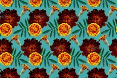 12 Seamless colorful FLOWER patterns bundle. Digital Paper Product Image 13