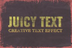 Juicy - Creative Text Effect Product Image 1