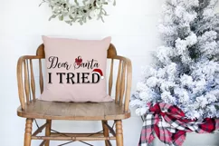 Dear Santa Funny Print | Sublimation and Iron on Printable Product Image 4