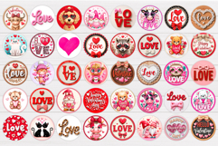 Valentines Day Door Sign Bundle. Valentines Sublimation Product Image 2