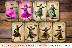 Junk Journal Pages - happy grandma Product Image 1