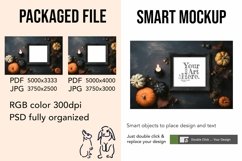 Wooden Frame Smart Mockup PSD &amp; JPG Template Graphic Product Image 2