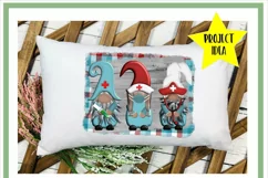 Healthcare Medical Nurse Nordic Gnome Sublimation Design Product Image 2