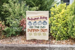 Autumn Acres SVG Cut File - Fall Farmhouse SVG PNG DXF EPS Product Image 4