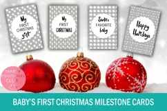 Baby's First Christmas Milestone Cards I Milestone Cards Product Image 3