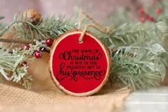Christmas SVG -The Magic Of Christmas Is Not In The Presents Product Image 3