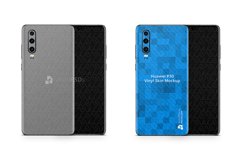 Huawei P30 Vinyl Skin Design Mockup 2019 Product Image 1