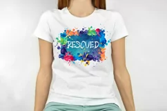 Christian PNG | Rescued Sublimation Design Product Image 2