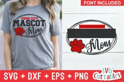 Sport SVG | Multi Sports Template 002 | Paw Print | Shirt Product Image 1
