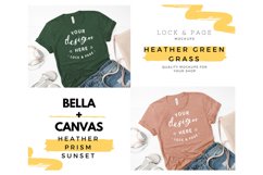 Mockup TShirt Bundle Bella Canvas 3001 T-Shirt Flat Lay Product Image 2