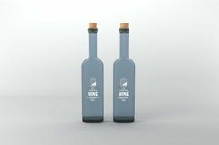 Wine Two Bottle Mockup Product Image 1