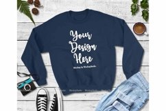 Fall Sweatshirt Mockup | Winter Sweatshirt Mock Up Bundle Product Image 3