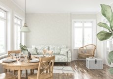 Wall mockup - Wallpaper mockup - Scandinavian room scene Product Image 3