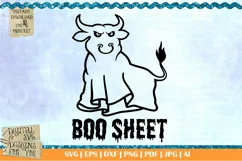 Boo sheet | Halloween svg | ghost svg | boo svg | scary svg Product Image 1