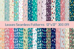 Leaves Seamless Repeat Patterns Product Image 1