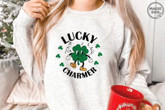 Lucky Charmer St Patrick’s Day |Shamrock Dancing Clover Product Image 2
