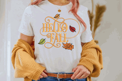 Hello Fall, Machine Embroidery Design Product Image 2