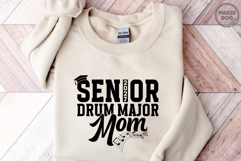 Senior 2027 Drum Major Mom Class of 2027 Marching Band SVG Product Image 2